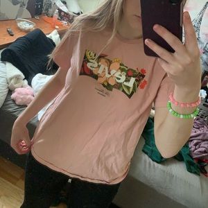Pink levi shirt